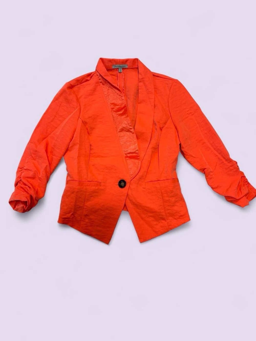 Vintage Y2K Charlotte Russe Peach Orange Blazer| Small